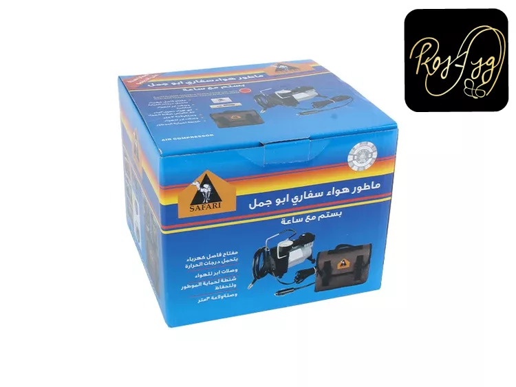 پمپ باد (کمپرسور) تک سیلندر فندکی خودرو برند سفاری SAFARI