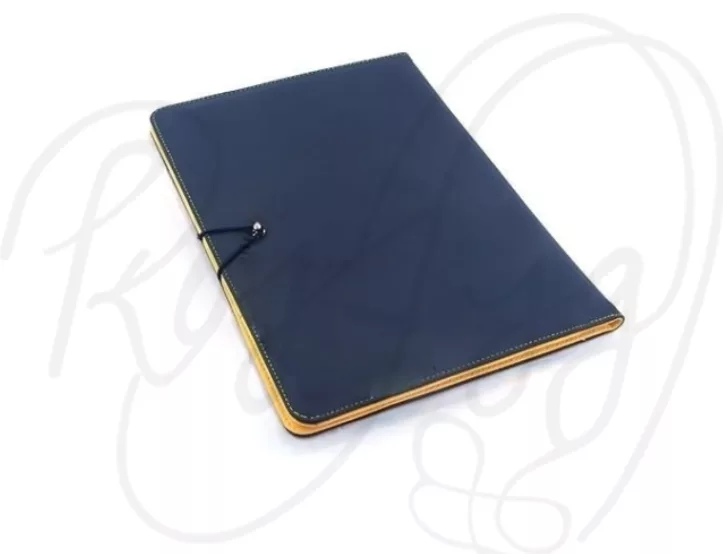 کلاسور تبلیغاتی چرمی سمیناری A4 مدل R192